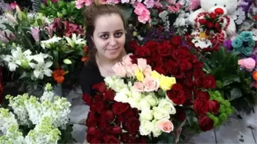 Çiçekçiler Sevgililer Günü'ne Hazır