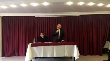 Murat Demir, Abana'da Muhtarlarla Bir Araya Geldi