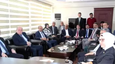 Şırnak'ta Görevlendirilen Vekiller Silopi'de Temaslarda Bulundu