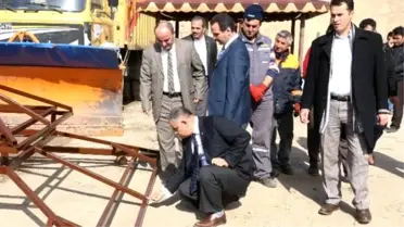 Yahyalı'da Meslek Liseliler Belediye Atölyesinde