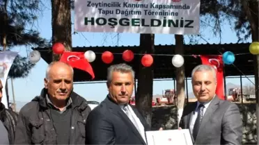 Hassa'da 80 Kişiye Tapu Dağıtıldı
