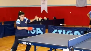 Üniversiteler Spor Ligi Masa Tenisi Müsabakaları Başladı