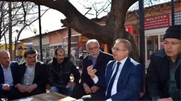 Kazgan, Akçadağ'a Doğalgaz Müjdesini Verdi