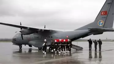 Şehit Astsubay Samsun'da Törenle Karşılandı