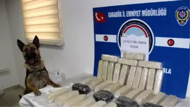 Karabük'te 21 Kilo Eroin Ele Geçirildi