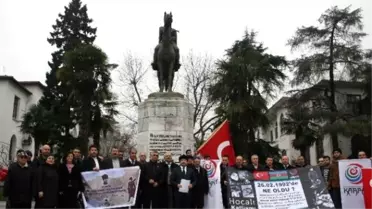 Karapapak Türkleri Birliği 'Hocalı' Katliamını Protesto Etti