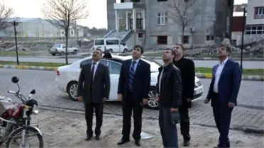 Kaymakam Huzeyfe Citer Viranşehir Derneğinin Yeni Hizmet Binasında İnceleme Yaptı