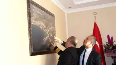 Sahil Güvenlik Komutanlarından Başkan Culha'yı Ziyaret