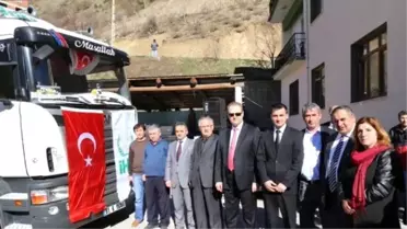 Kürtün'den Bayırbucak Türkmenlerine Yardım
