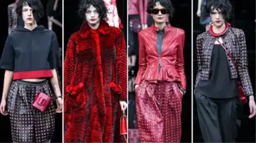 Emporio Armani Sonbahar/kış 2016: Saten ve Kadife Uyumu