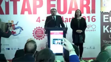 Bakanı Ünal, 3. Cnr Kitap Fuarı Açılışına Katıldı
