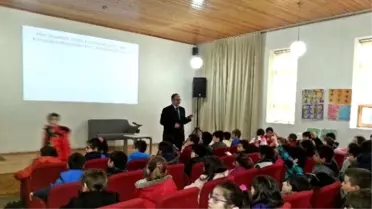 Çocuk Kitabı Yazarı Hasan Karahisar, Öğrencilerle Buluştu