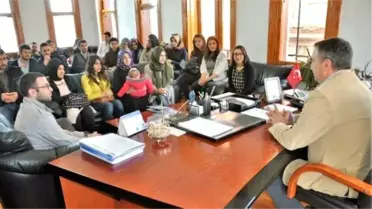 Erzurum Atatürk Üniversitesi Mimarlık Bölümü Öğrencileri Ayvalık'ta Mimari Proje Çalışması Yaptı