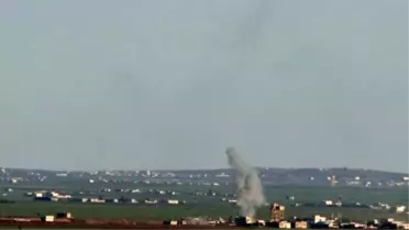 Tank ve Fırtına Obüsleri Işid Mevzilerini Vuruyor
