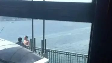 Boğaziçi Köprüsü'nde İntihar! Polis 1 Saat Dil Döktü, İkna Edemedi