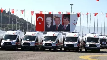836 Ambulansın Üçüncü Dağıtımı Samsun'da Yapıldı