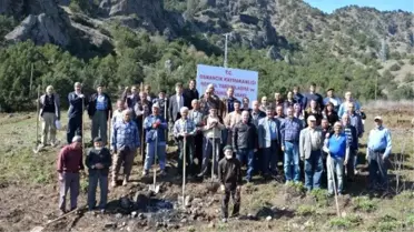 Osmancık'ta 110 Ceviz Fidanı Toprakla Buluştu
