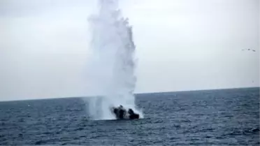Saros Körfezi'nde Mayın Eğitimi