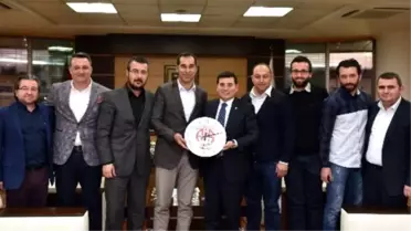Antalyaspor Derneği'nden Tütüncü'ye Ziyaret
