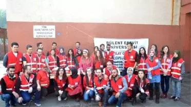 Beü'lü Öğrencilerden 'Soğuk Madene, Sıcak Karşılama' Etkinliği