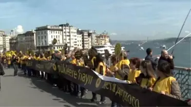 Mersin Nükleer Karşıtlarından 'Fukuşima' Eylemi