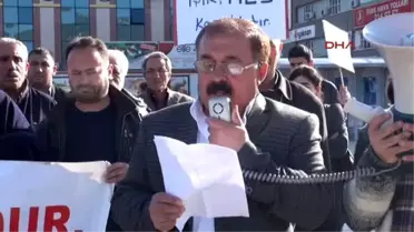 Erzincan'da Hes Protestosu