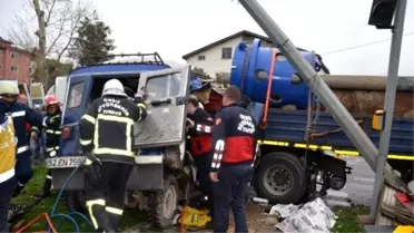 Fatsa'da Trafik Kazası: 1 Ölü, 1 Yaralı