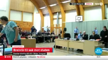 Seri Katil Breivik'in Norveç Devletine Karşı Açtığı Davanın Duruşması Başladı