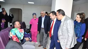 AK Parti Heyeti Sağlık Alanlarını İnceledi