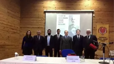 Asım'ın Neslinden İmam Hatip Nesline, Mehmet Akif'ten Celal Hoca'ya' Paneli Gerçekleşti