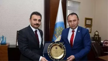 Aşdağul Belediye Başkanı'ndan Külcü'ye Teşekkür Ziyareti
