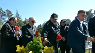 Bafra Garnizon Şehitliği'nde Anma