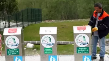 Eğitim Alanlarına Yer Altı Çöp Konteyneri