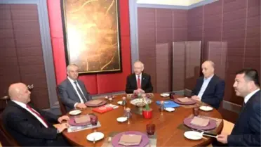 Kılıçdaroğlu, Sendika Başkanlarıyla Bir Araya Geldi