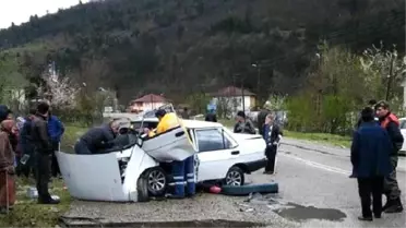 Bartın'da Kaza: 4 Yaralı