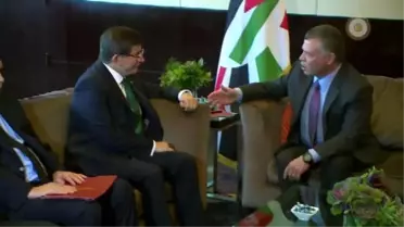 Davutoğlu Ürdün Kralı Abdullah'la Görüştü