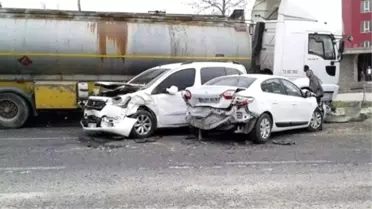 Mardin'de Trafik Kazası: 3 Yaralı
