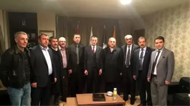 Sendika Başkanlarından AK Parti İl Başkanı Yeşilyurt'a Ziyaret