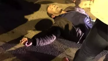Yayaya Çarptı, Kaçtığı Ormanda Yakalandı
