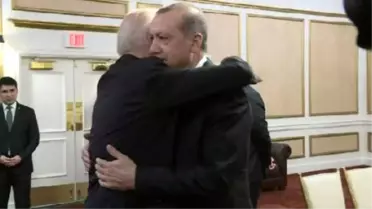 Cumhurbaşkanı Erdoğan Washington'da ABD Başkan Yardımcısı Biden ile Görüşüyor