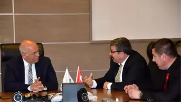 Judo Milli Takımı Başkan Eşkinat'ı ziyaret etti