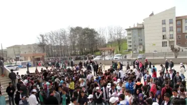 Öğrenciler, Öğretmenler Ve Bürokratlar Geri Dönüşüm İçin Topladı