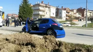 Tavşanlı'da Trafik Kazası: 1 Yaralı