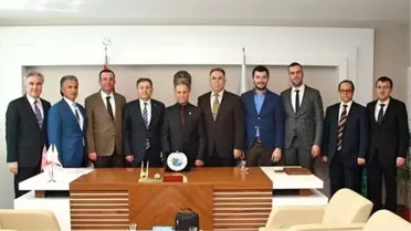Çiftelerliler Derneği'nden Baro Başkanı Rıza Öztekin'e Ziyaret