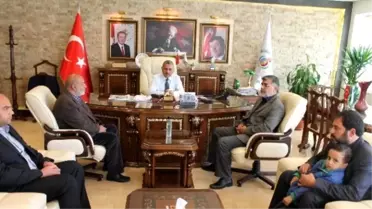 Şehit Ailesinden Başkan Şanverdi'ye Ziyaret