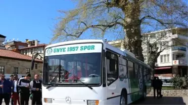 Ünye 1957 Spor'a Yeni Otobüs