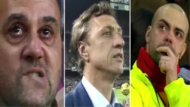 Nou Camp'ta Cruyff İçin Gözyaşları Sel Oldu