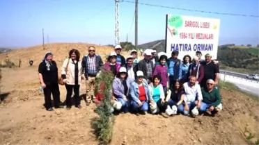 Sarıgöl Lisesi Mezunları Hatıra Ormanı Oluşturdu