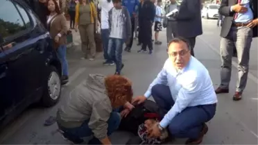 Belediye Başkanından Yaralıya İlk Müdahale