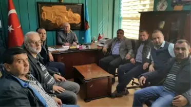 Söke Birlik Yönetimi'nden Şoförler Odasına Nezaket Ziyareti